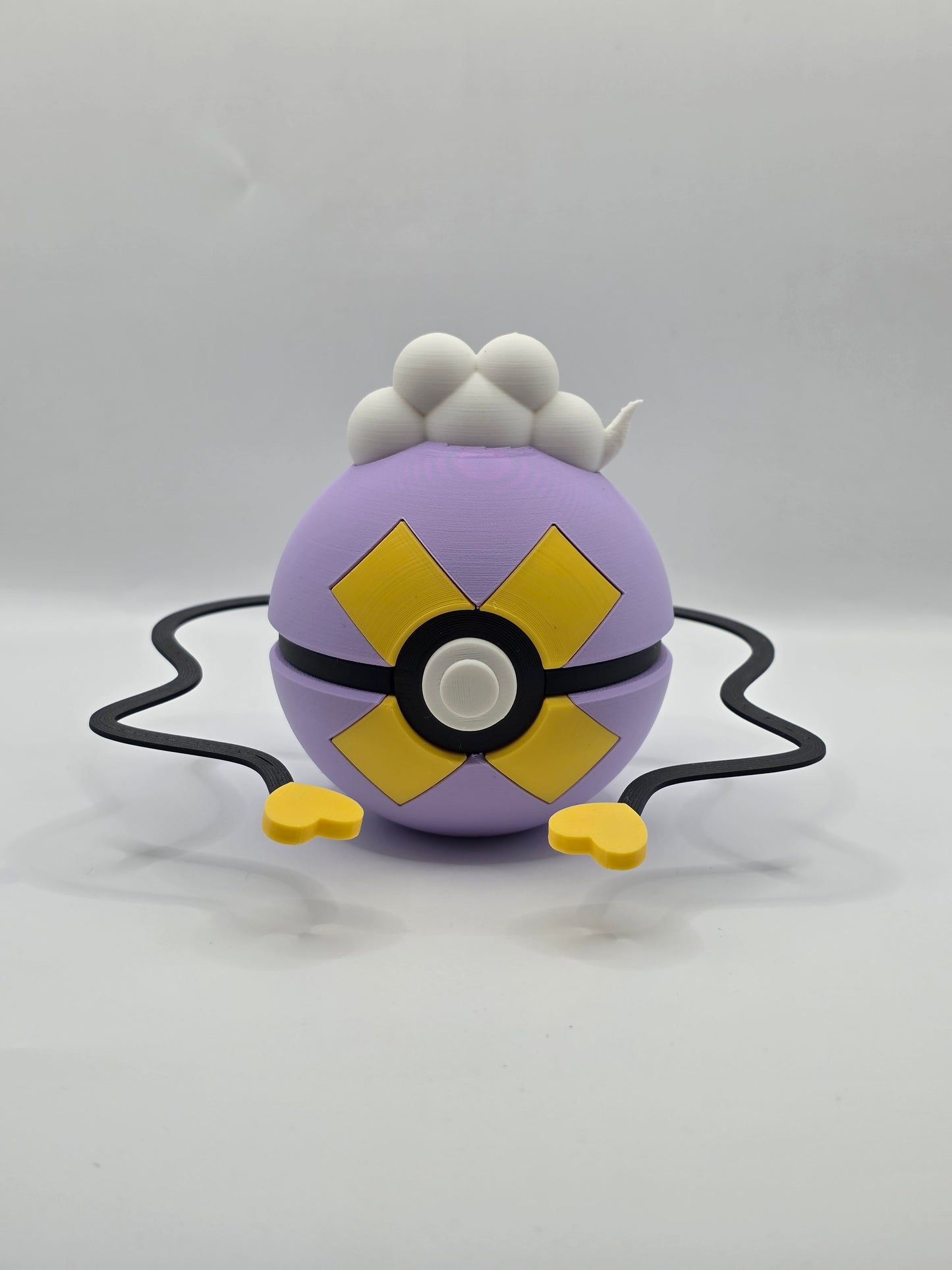 Character Design - 3D Printed Character Ball - Driftloon - Unique Display Collectible.