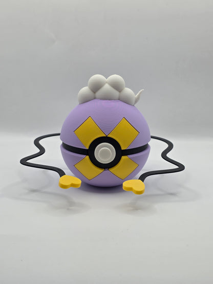 Character Design - 3D Printed Character Ball - Driftloon - Unique Display Collectible.