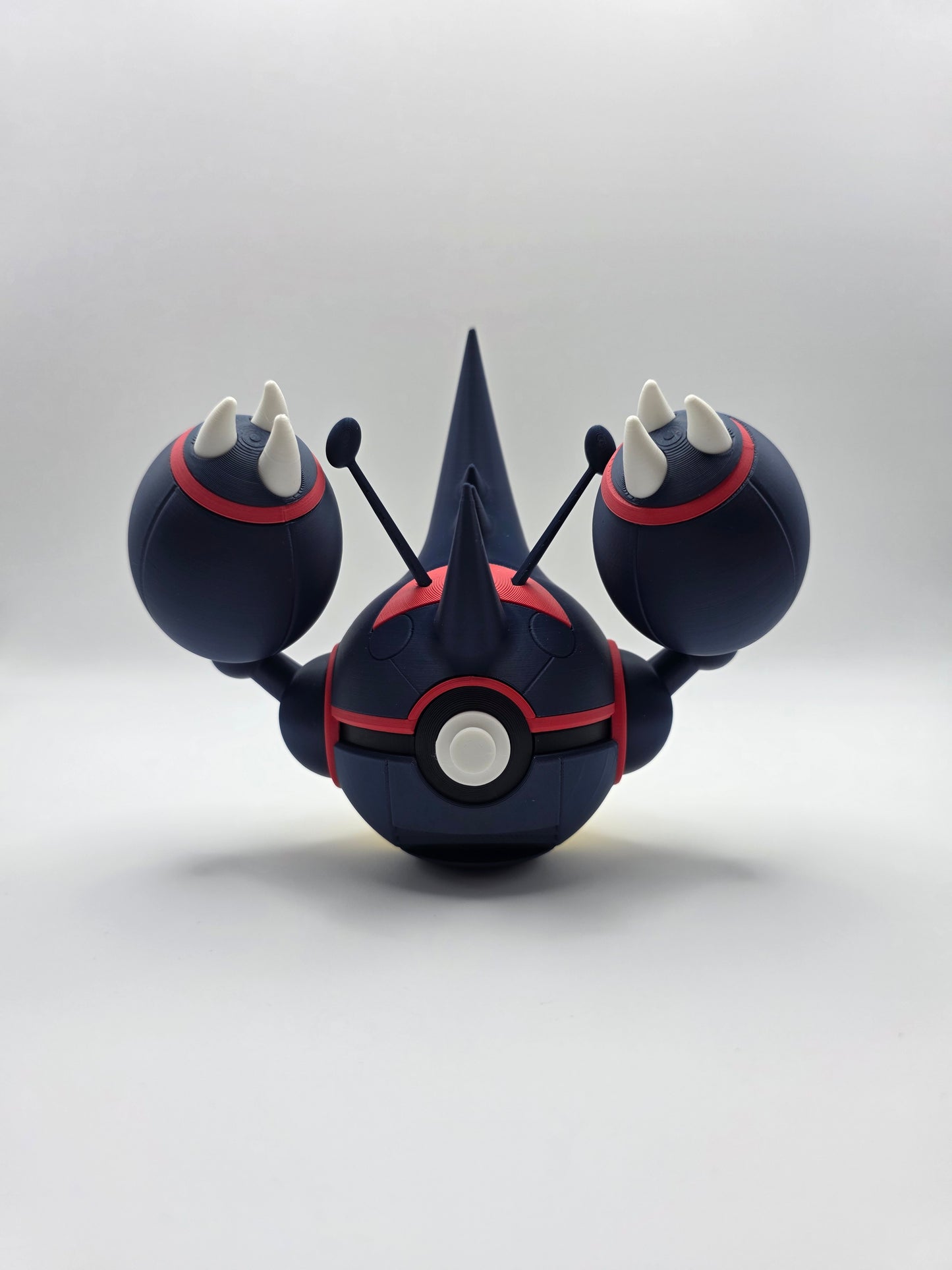 Character Design - 3D Printed Character Ball - Mega Heracross - Unique Display Collectible.