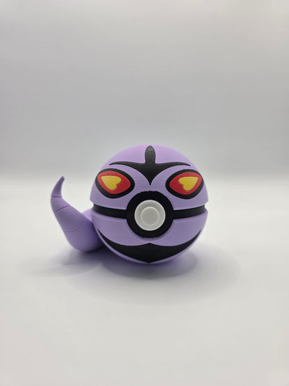 Character Design - 3D Printed Character Ball - Arbok - Unique Display Collectible.