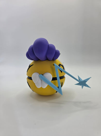 Character Design - 3D Printed Character Ball - Raikou - Unique Display Collectible.
