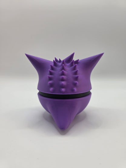 Character Design - 3D Printed Character Ball - Gengar - Unique Display Collectible.