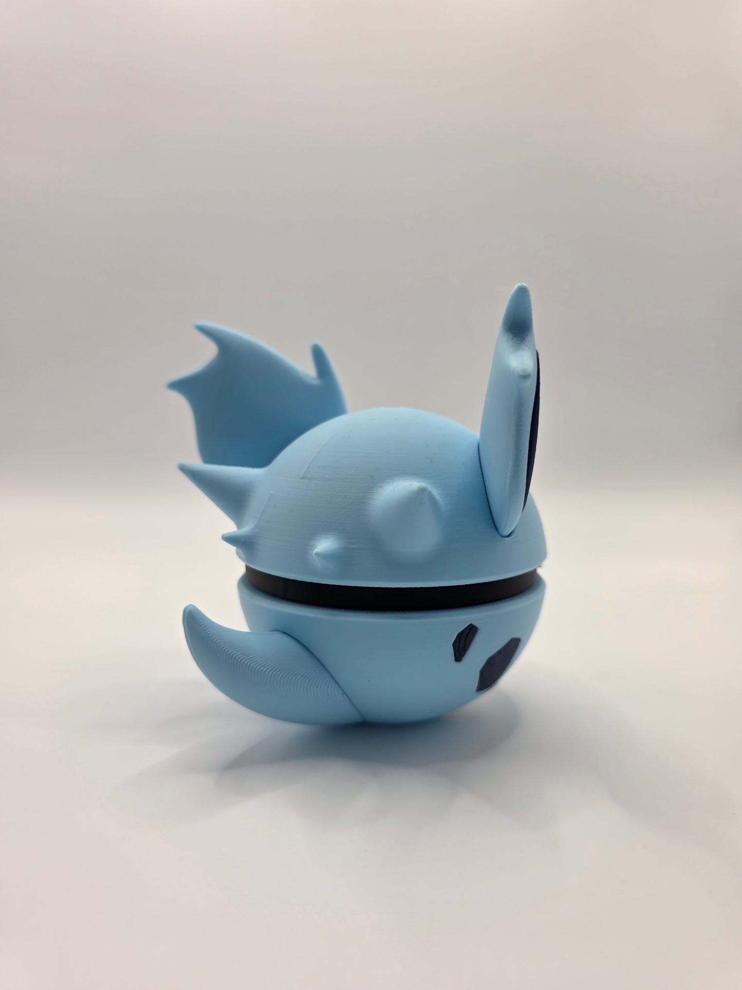 Character Design - 3D Printed Character Ball - Nidorina - Unique Display Collectible.