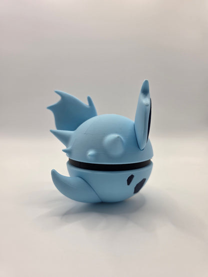 Character Design - 3D Printed Character Ball - Nidorina - Unique Display Collectible.