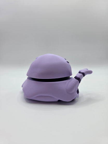 Character Design - 3D Printed Character Ball - Muk - Unique Display Collectible.