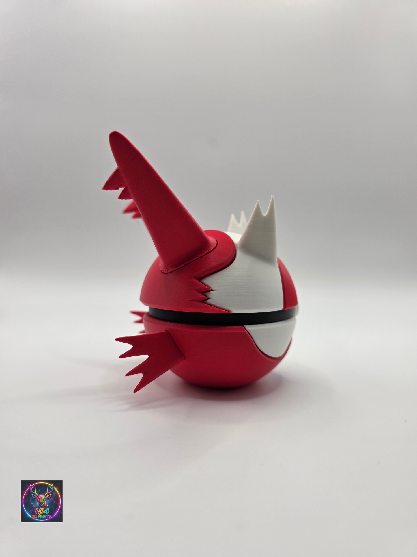 Character Design - 3D Printed Character Ball - Latias - Unique Display Collectible.