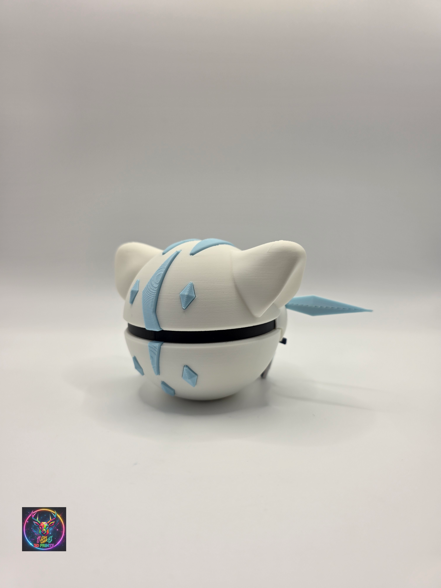Character Design - 3D Printed Character Ball - Chien-Pao - Unique Display Collectible.