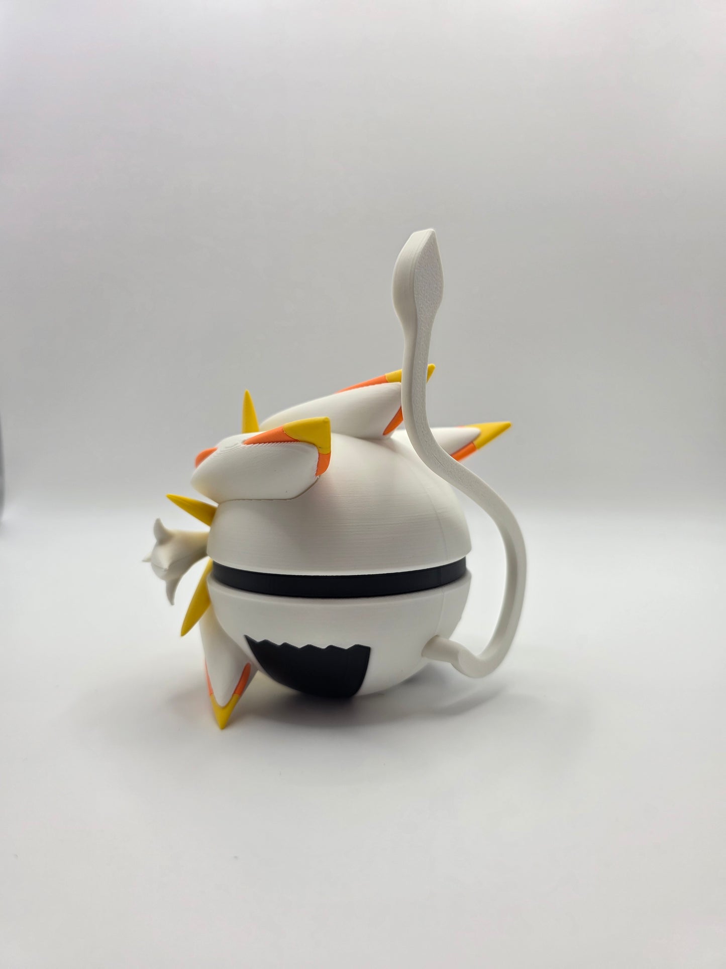 Character Design - 3D Printed Character Ball - Solgaleo - Unique Display Collectible.