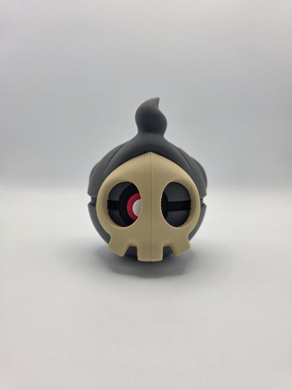 Character Design - 3D Printed Character Ball - Duskull - Unique Display Collectible.