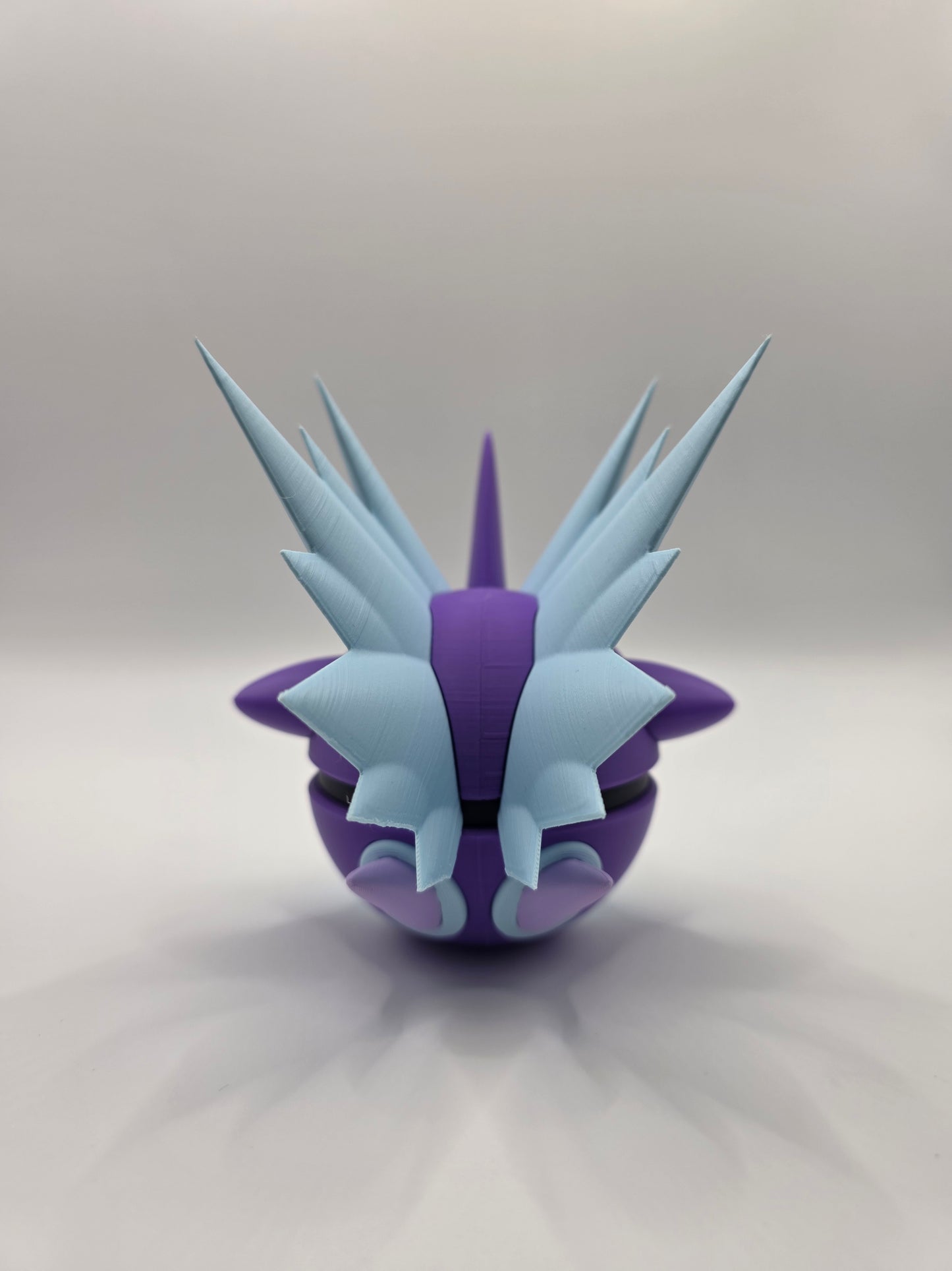 Character Design - 3D Printed Character Ball - Toxtricity Low Key Form- Unique Display Collectible.