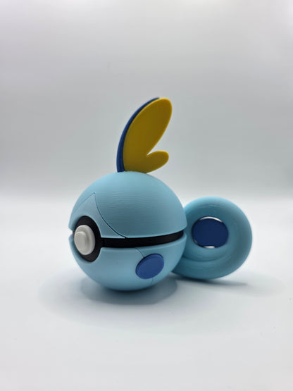 Character Design - 3D Printed Character Ball - Sobble - Unique Display Collectible.