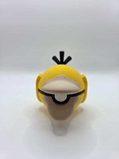 Character Design - 3D Printed Character Ball - Psyduck - Unique Display Collectible.