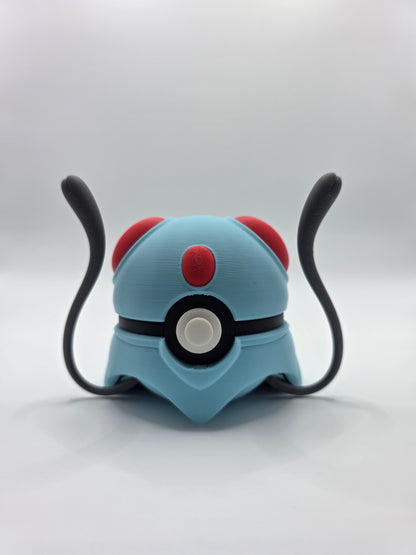 Character Design - 3D Printed Character Ball - Tentacool - Unique Display Collectible.