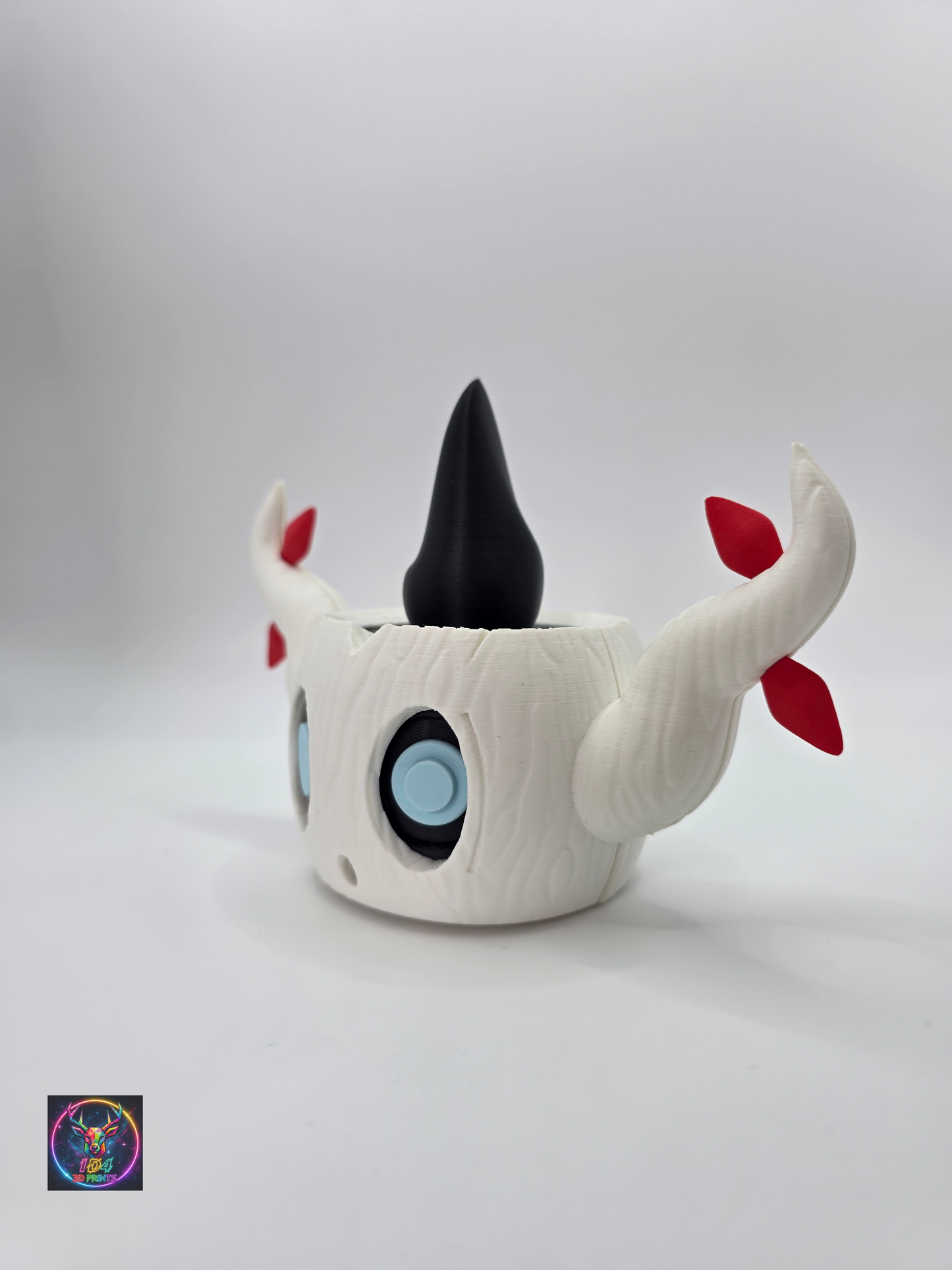 Character Design - 3D Printed Character Ball - Phantump - Unique Display Collectible.
