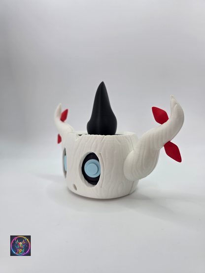 Character Design - 3D Printed Character Ball - Phantump - Unique Display Collectible.