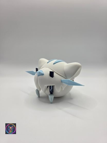 Character Design - 3D Printed Character Ball - Chien-Pao - Unique Display Collectible.