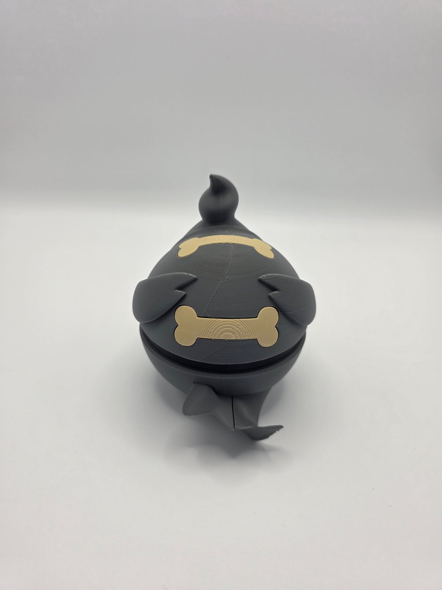 Character Design - 3D Printed Character Ball - Duskull - Unique Display Collectible.