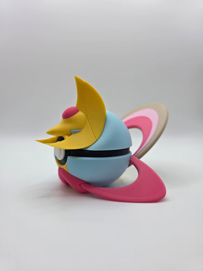 Character Design - 3D Printed Character Ball - Cresselia - Unique Display Collectible.