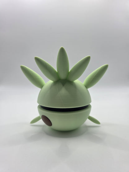 Character Design - 3D Printed Character Ball - Chespin - Unique Display Collectible.