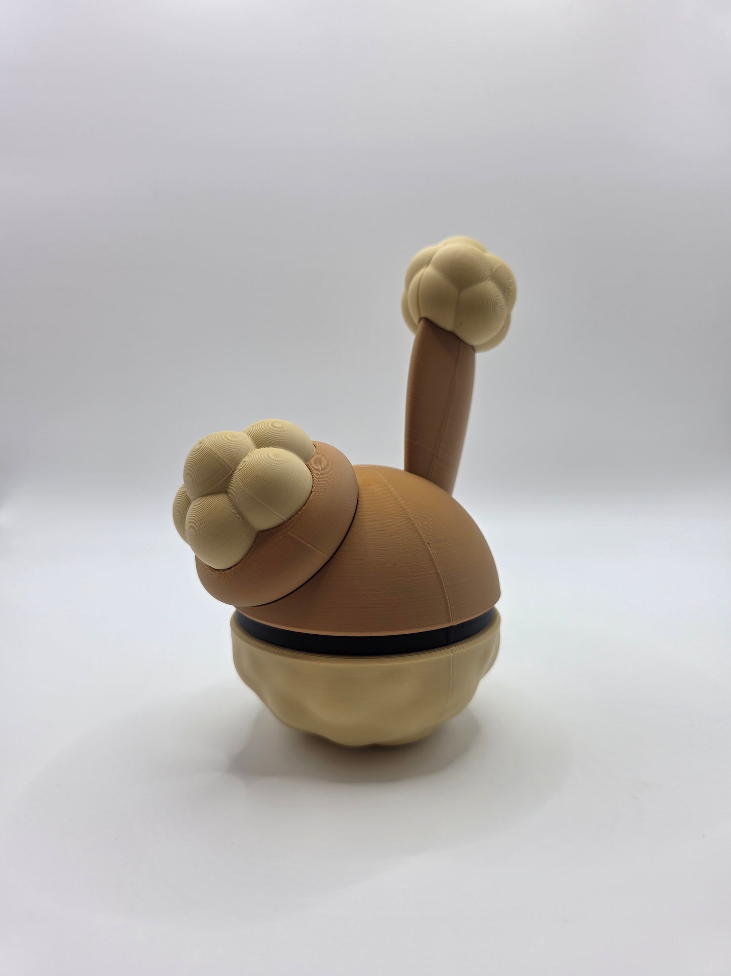 Character Design - 3D Printed Character Ball - Bunely - Unique Display Collectible.