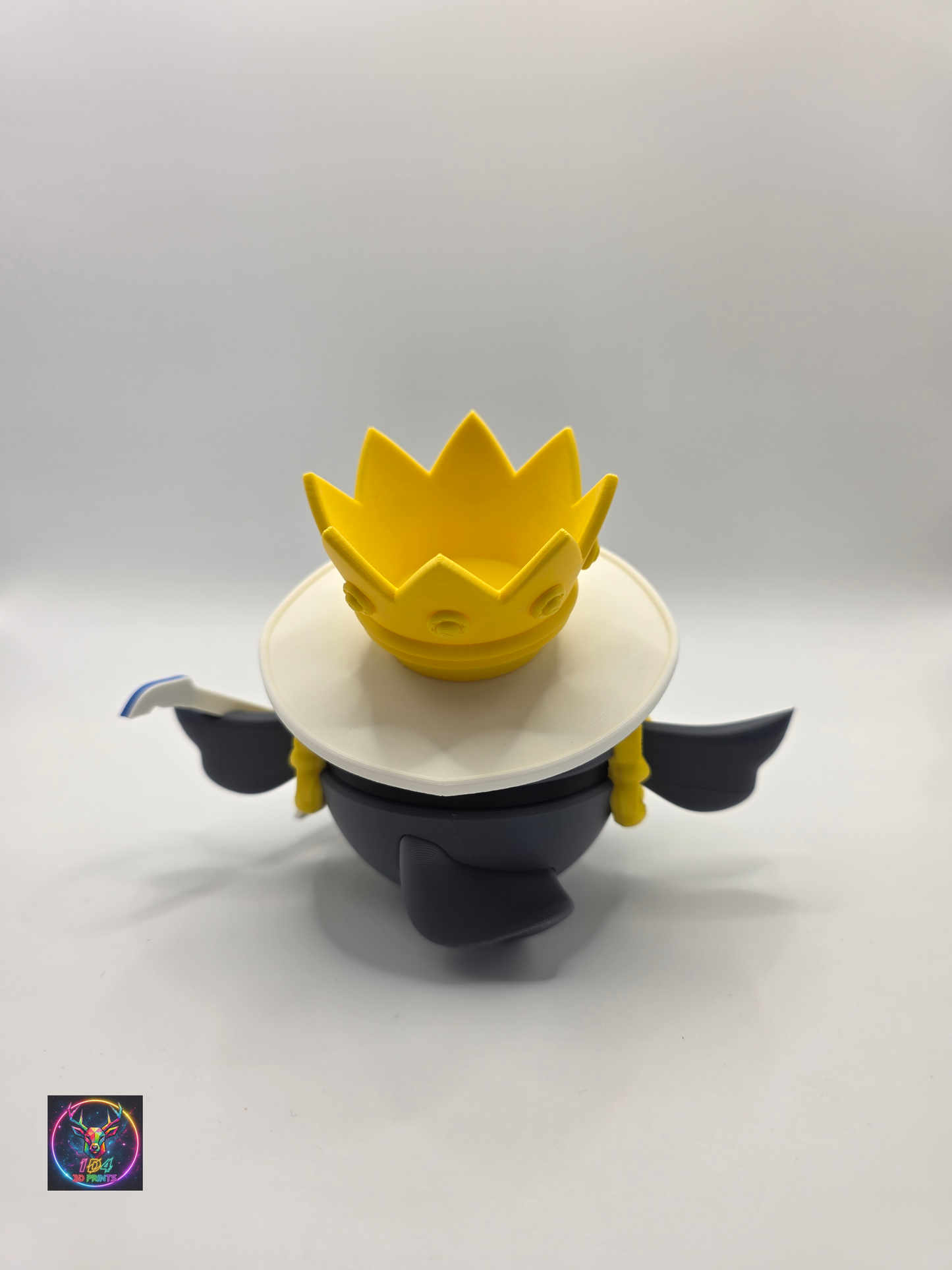 Character Design - 3D Printed Character Ball - Brook Duskull - Unique Display Collectible.