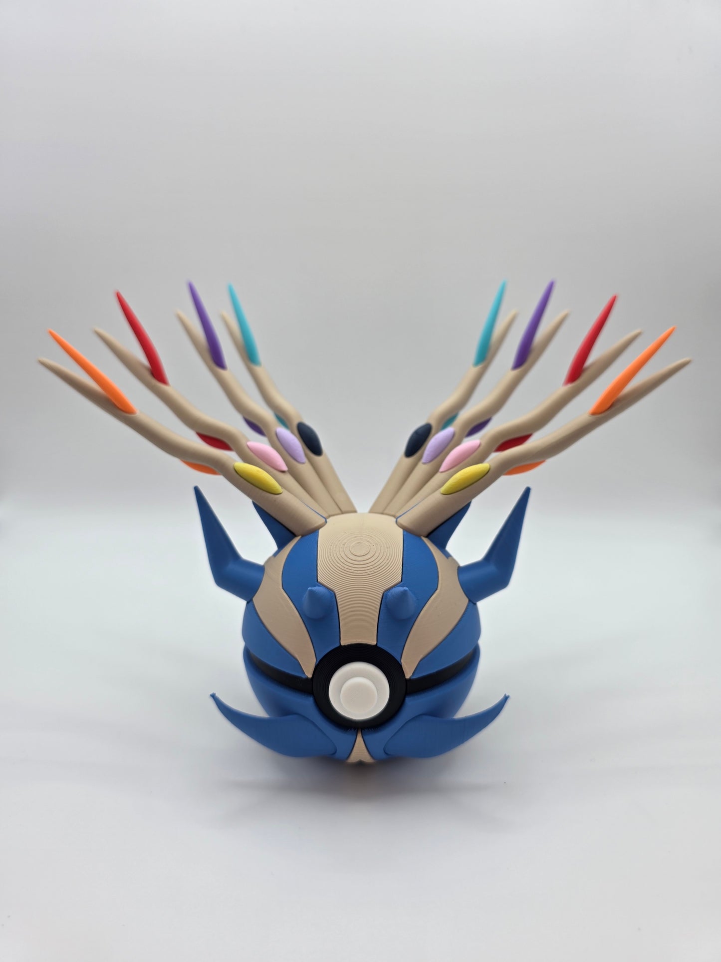 Character Design - 3D Printed Character Ball - Xerneas - Unique Display Collectible.
