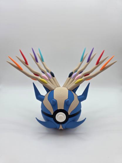 Character Design - 3D Printed Character Ball - Xerneas - Unique Display Collectible.