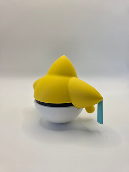 Character Design - 3D Printed Character Ball - Jirachi - Unique Display Collectible.