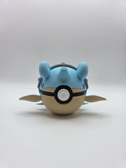 Character Design - 3D Printed Character Ball - Lapras - Unique Display Collectible.