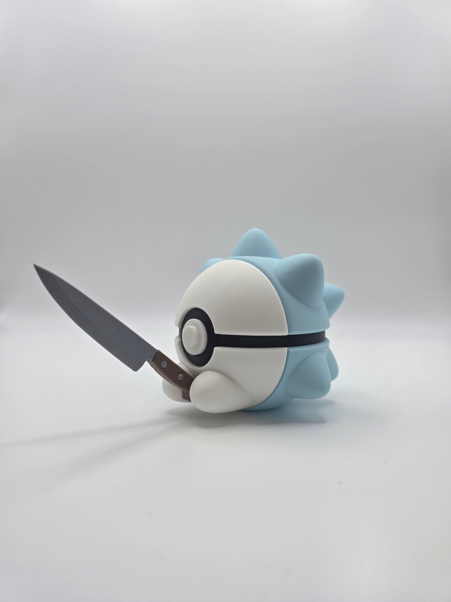 Character Design - 3D Printed Character Ball - Snom - Unique Display Collectible.