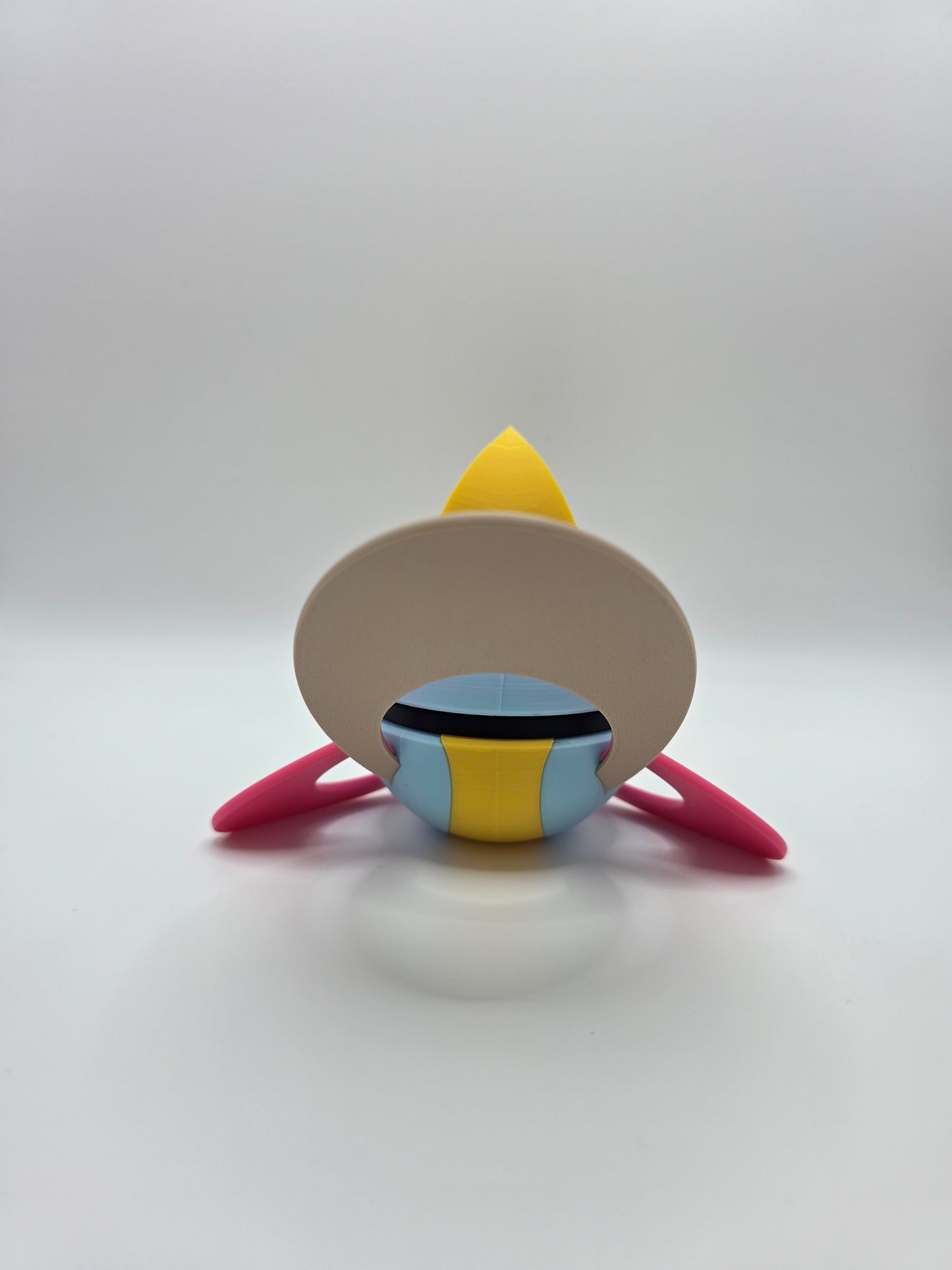 Character Design - 3D Printed Character Ball - Cresselia - Unique Display Collectible.