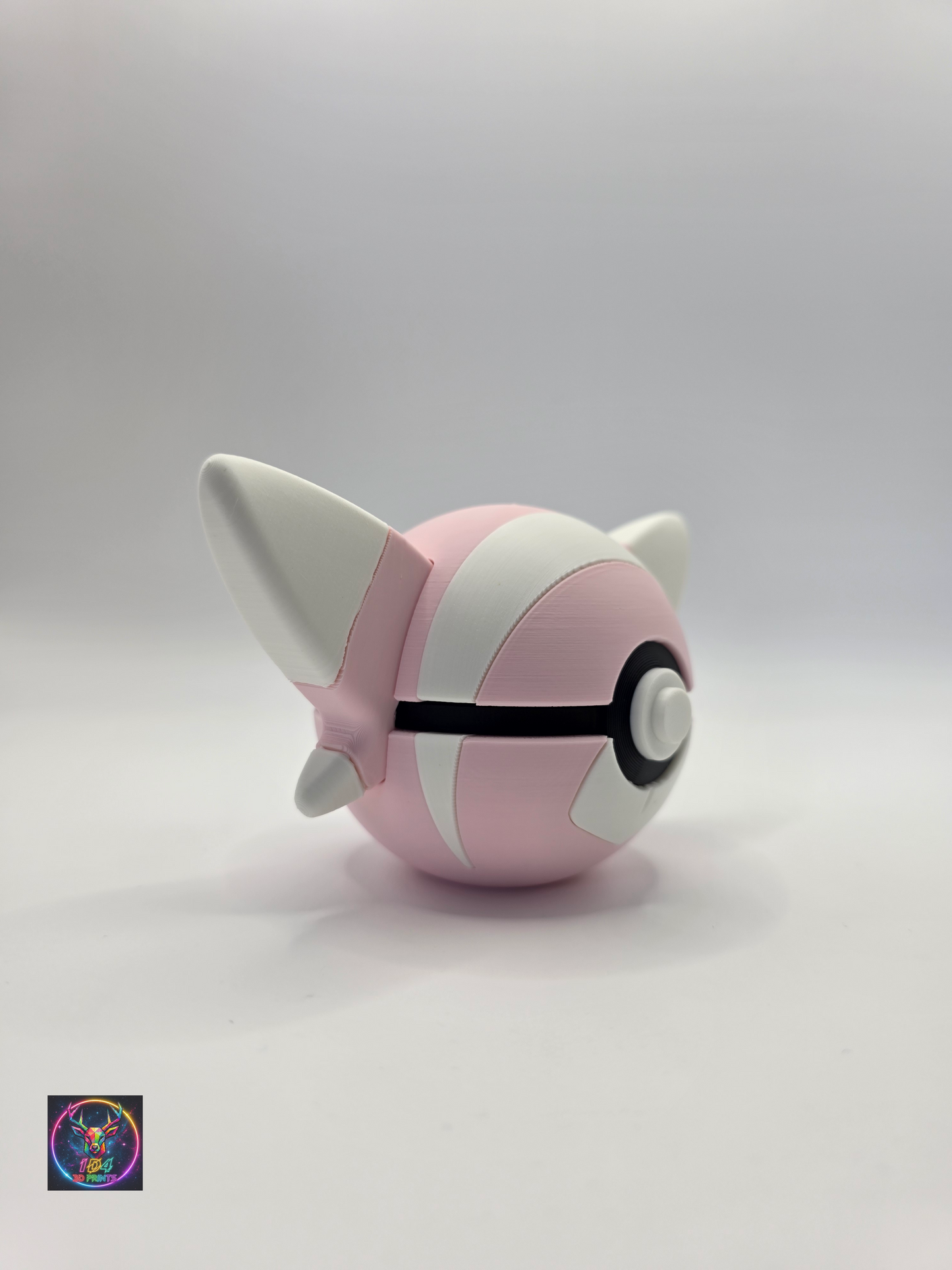 Character Design - 3D Printed Character Ball - Stufful - Unique Display Collectible.