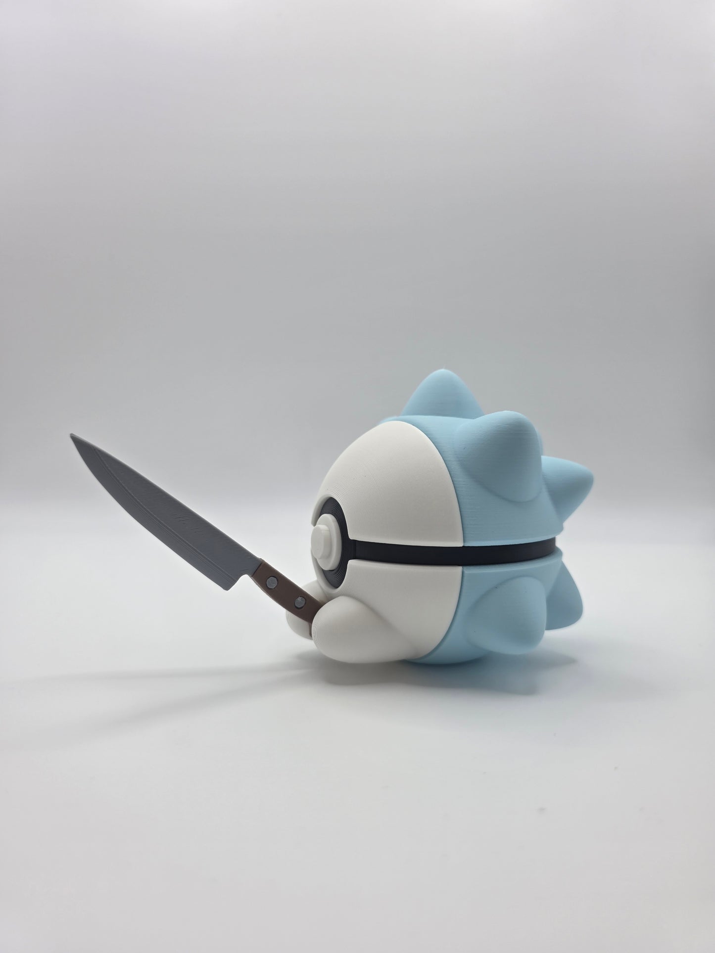 Character Design - 3D Printed Character Ball - Snom - Unique Display Collectible.