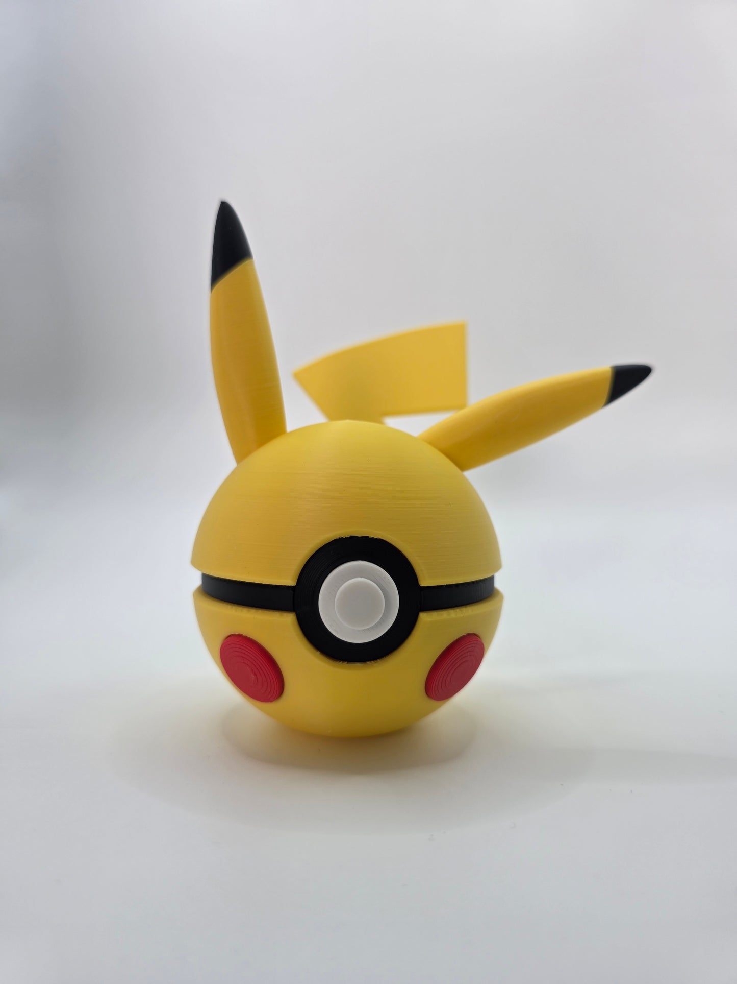 Character Design - 3D Printed Character Ball - Pikachu - Unique Display Collectible.